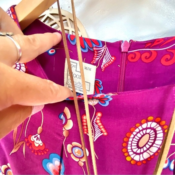 NEW Made in Canada Enchanting boho Gypsy maxi dress folk prairie WESTERN vibes - Picture 4 of 12